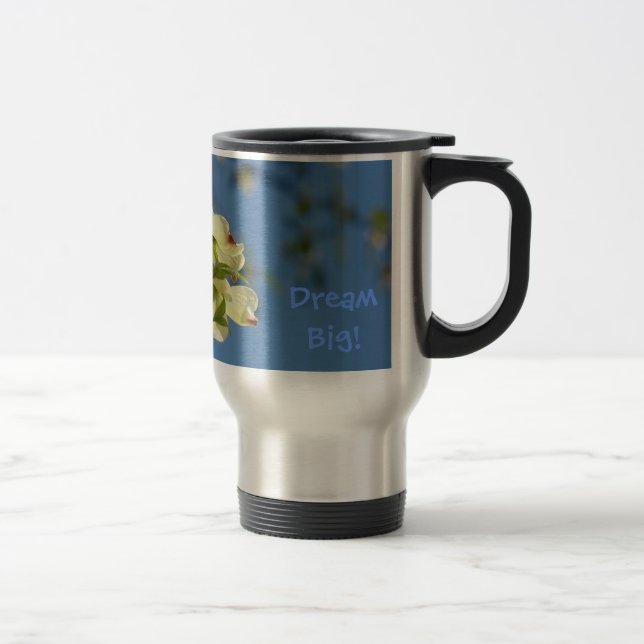 Dröm stort! Kaffe resemugg Kornellblommor (Höger)