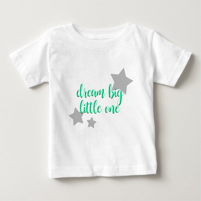 dröm stort lilla en enkel modern baby tee shirt (Framsida)