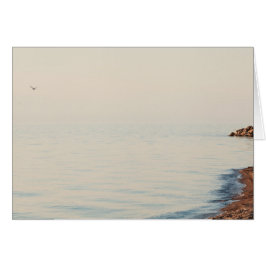 Dröm- strandplats hälsningskort