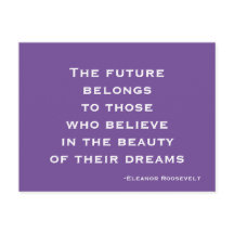 Dröm, Tro, Motiverande Lila och Vit