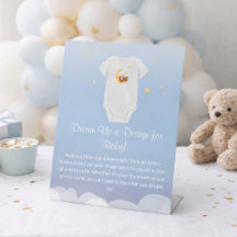 Dröm upp design för barnkläder baby shower