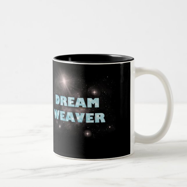 Dröm- vävarekaffemugg/kopp Två-Tonad mugg (Höger)