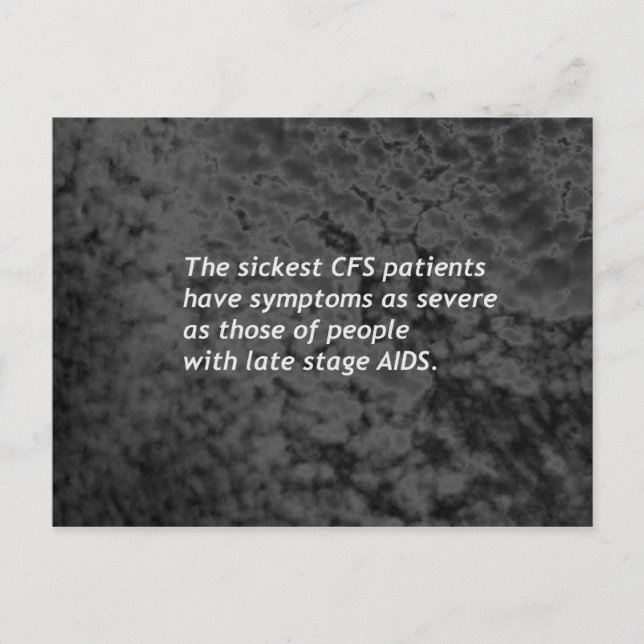 Drömbirdie-CFS-patienter vykort (Framsida)