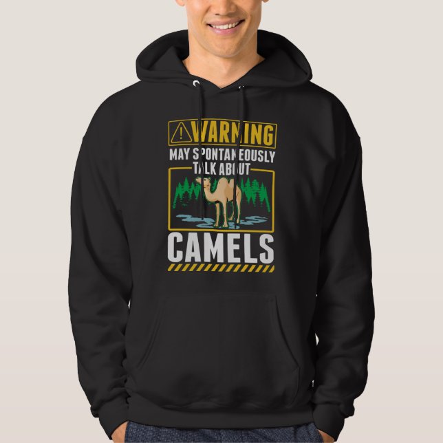 Dromedar Egypt Kamel  1 Hoodie (Framsida)