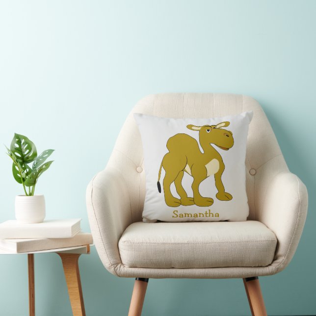 Dromedar Kamel Design Personlig Kudde (Stol)