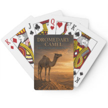 Dromedar Kamel Öken Dyner DJUR Poker