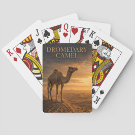 Dromedar Kamel Öken Dyner DJUR Poker Casinokort