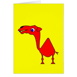 Dromedary Hälsningskort