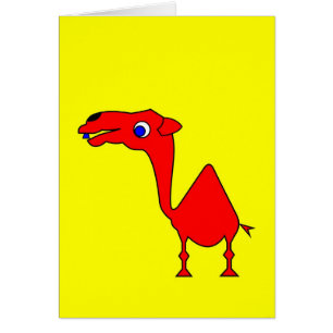 Dromedary Hälsningskort