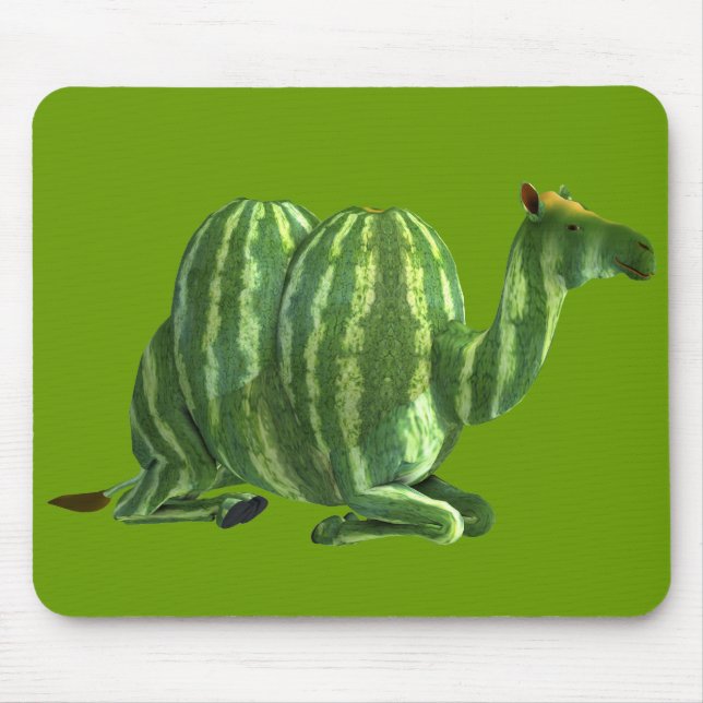 Dromedary på vattenmelondagen musmatta (Framsidan)