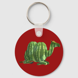 Dromedary på vattenmelondagen nyckelring