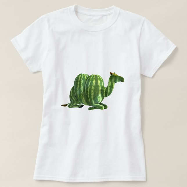 Dromedary på vattenmelondagen t-shirt (Design framsida)