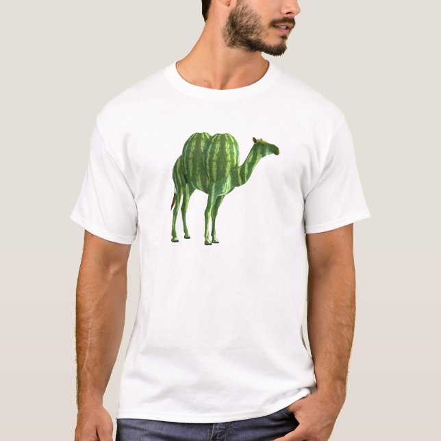 Dromedary på vattenmelondagen t-shirt (Framsida)