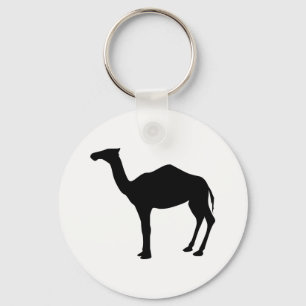 Dromedary Silhouette Nyckelring