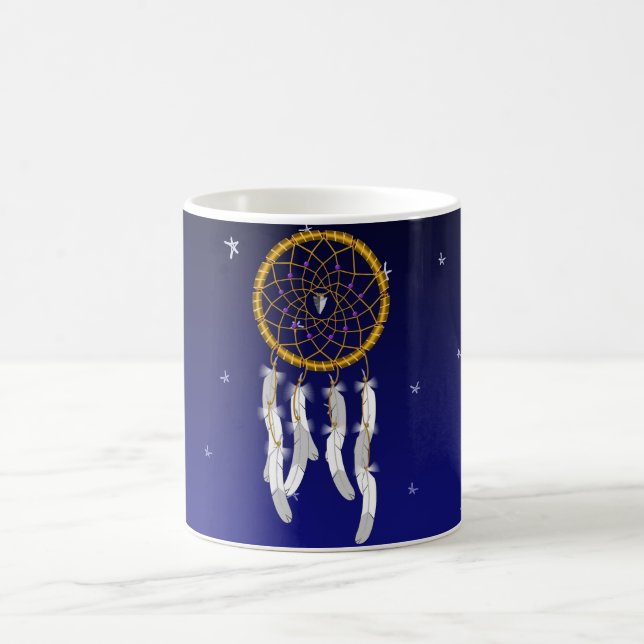 Drömfångare--ametist Kaffemugg (Center)