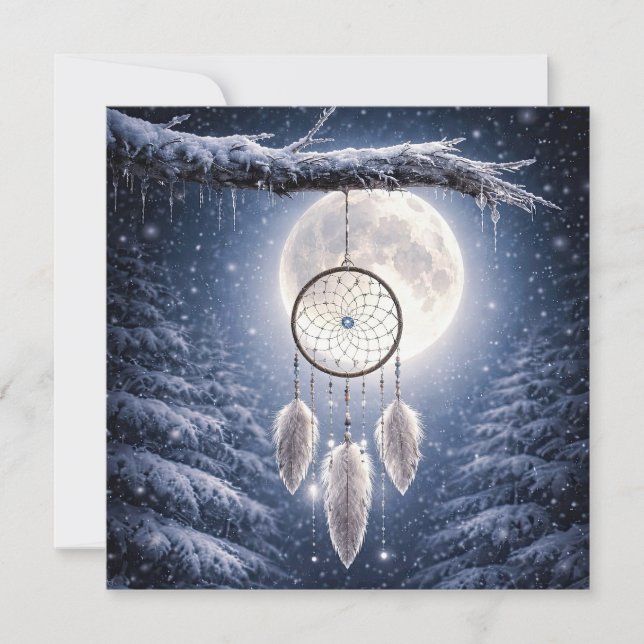 Drömfångare för vintersolståndet Yule (Framsida)