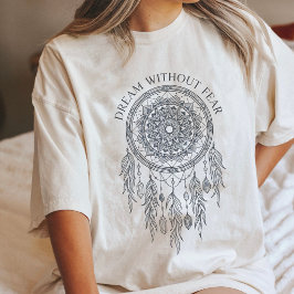 Drömfångare Mandala Inspirerande Citat T Shirt