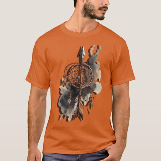 Drömfångare med pil t shirt (Framsida)