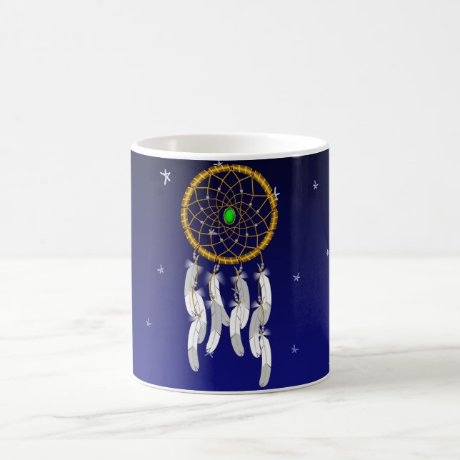 Drömfångare--Smaragd Kaffemugg (Center)