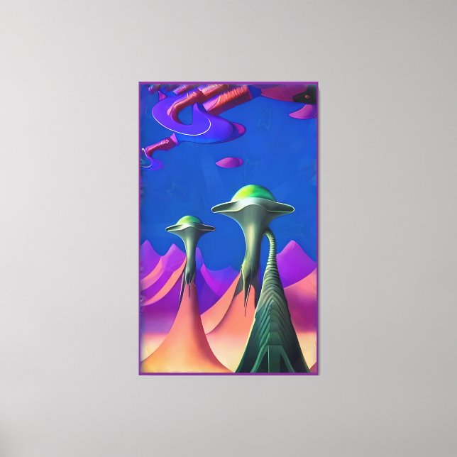 Drömhandlare Canvastryck (Framsida)