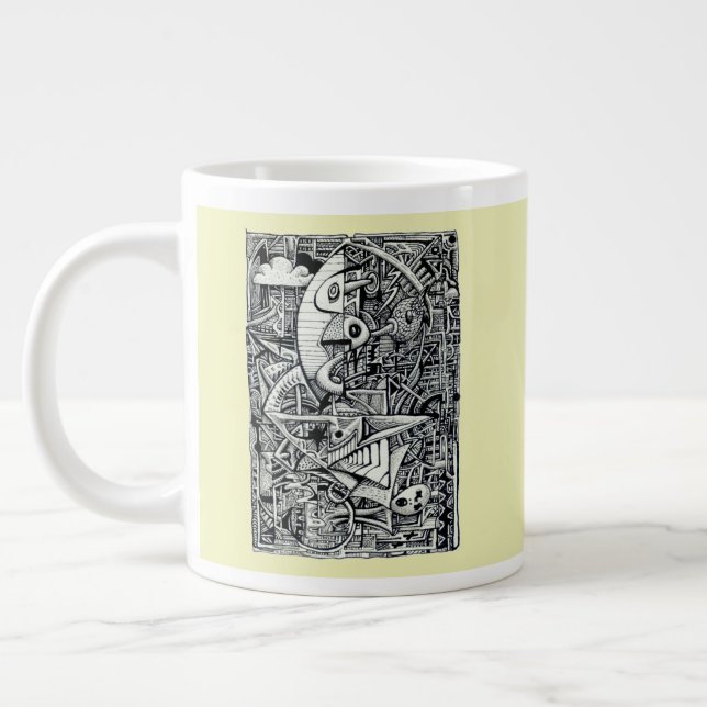 Drömkammare Specialkaffemugg Jumbo Mugg (Vänster)