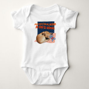 Drömlig liten, baby bodykostym t shirt