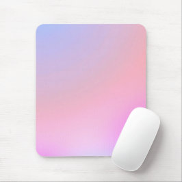 Drömlig Pastellfärgad Cotton Candy-färgövergång Musmatta