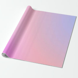 Drömlig Pastellfärgad Cotton Candy-färgskiftning Presentpapper
