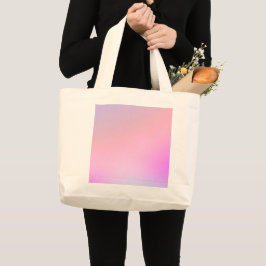 Drömlig Pastellfärgad Glittergradient Jumbo Tygkasse