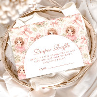 Drömlik Äng Trädgårds Baby Shower Blöja Lotteri