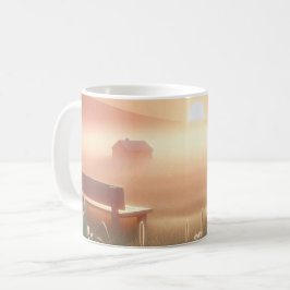 Drömlik solnedgångsscen Mugg