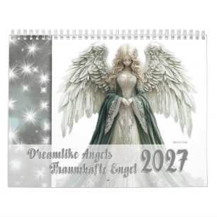 Drömlika änglar – Traumhafte Engel 2027 Kalender