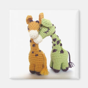 Drömlika giraff magnet