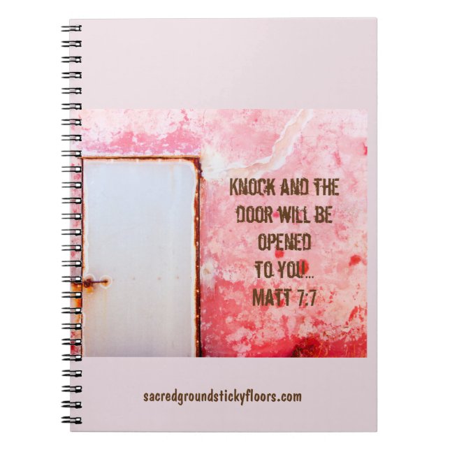 Drömlika tankar… anteckningsbok med spiral (Framsidan)