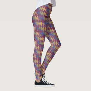 Drömlikt Diamanttryck i Underlandet Leggings