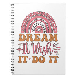 Drömma att den vill göra det anteckningsbok