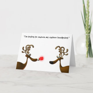 Drömma av grön jul helgkort