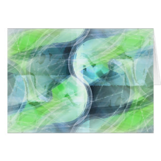 Drömma av våren hälsningskort