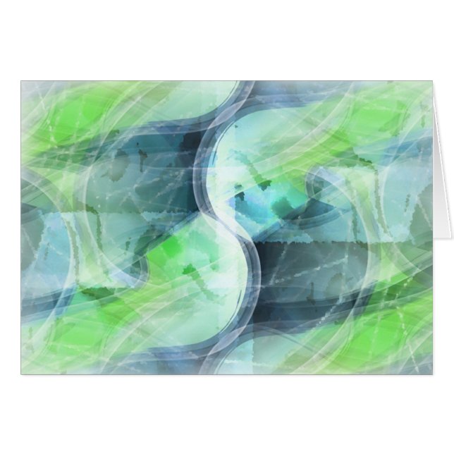 Drömma av våren hälsningskort (Framsidan Horizontal)