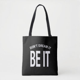 Drömma det inte vara Hoodie Tygkasse