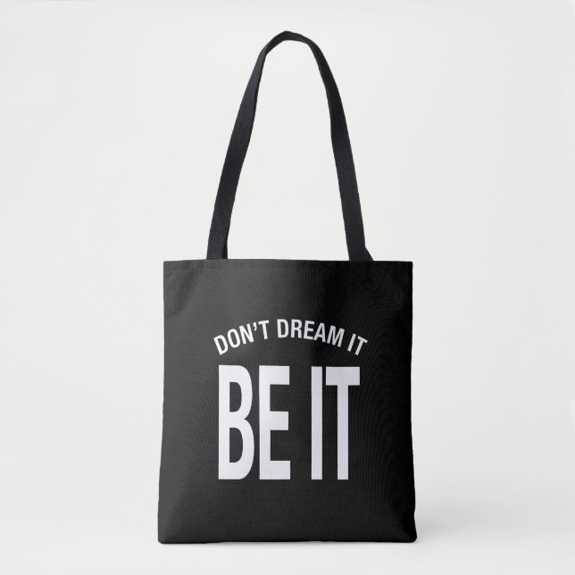 Drömma det inte vara Hoodie Tygkasse (Framsida)