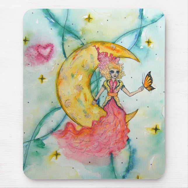 Drömma ett lite dröm- musmatta (Framsidan)