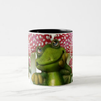 Drömma grodan Två-Tonad mugg