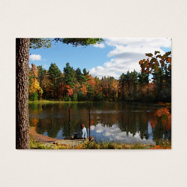 Drömma på Dock ATC Visitkort (Framsidan)