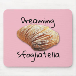 Drömma sfogliatellaen - Mousepad Musmatta
