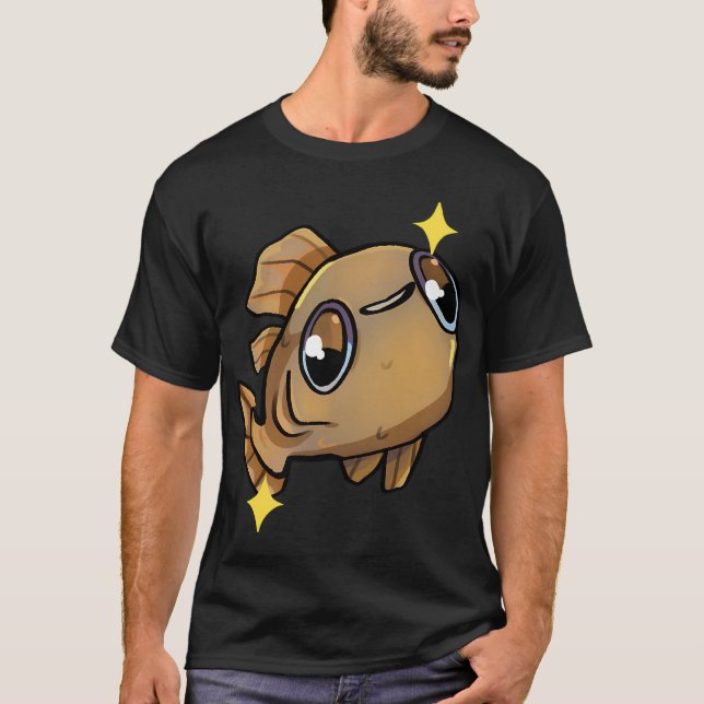 Drömmande fisk t shirt (Framsida)