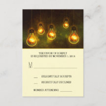 drömmande lätt lökar vismiskt bröllop OSA-kort