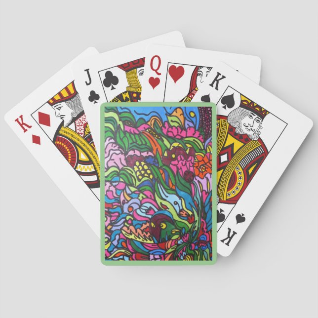 drömmande om delfiner casinokort (Baksidan)