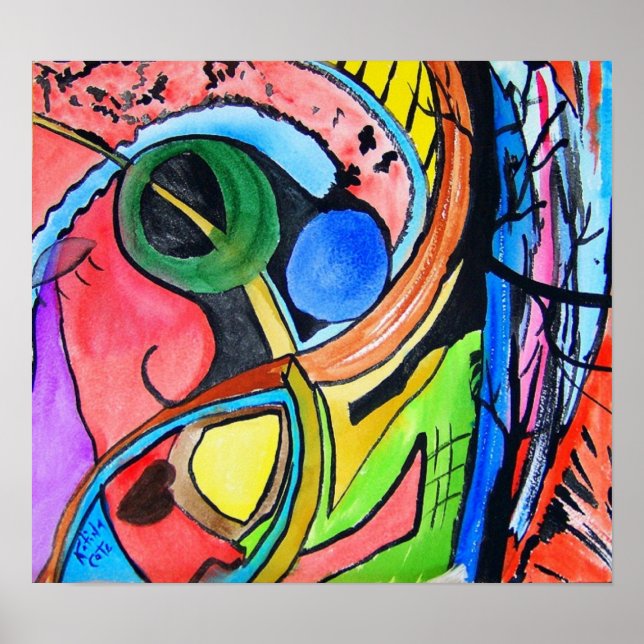 drömmande poster (Framsidan)