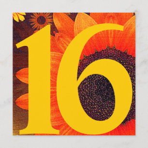 Drömmande Sweet Sixteen-inbjudan - Anpassa Inbjudningar